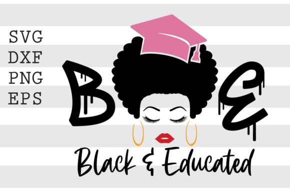 BAE Black and Educated SVG