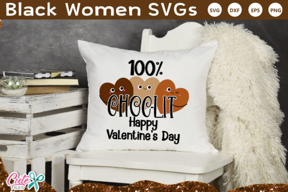 Choc-lit Melanin SVG for Crafter