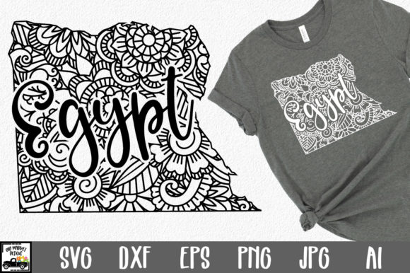 Egypt SVG File - Egypt Mandala Design