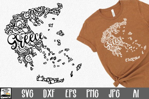 Greece Mandala SVG File - Mandala Design