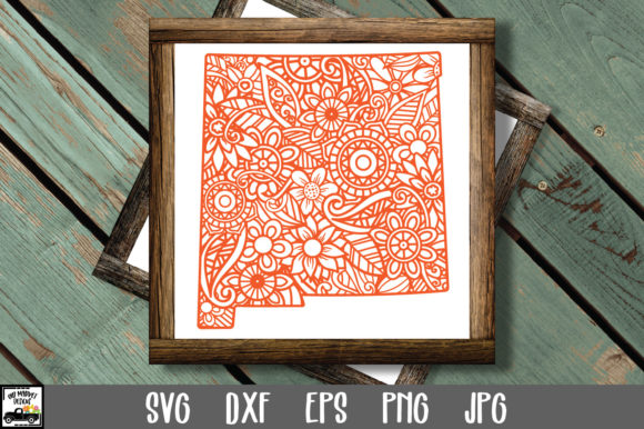 New Mexico SVG File - New Mexico Mandala