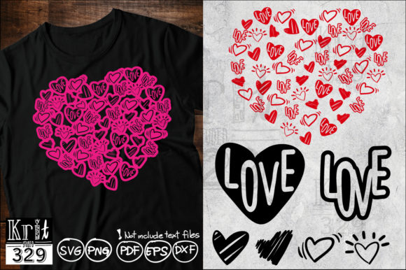 Valentine Heart Pattern SVG